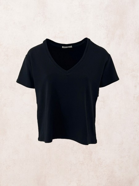 T-shirt col v
