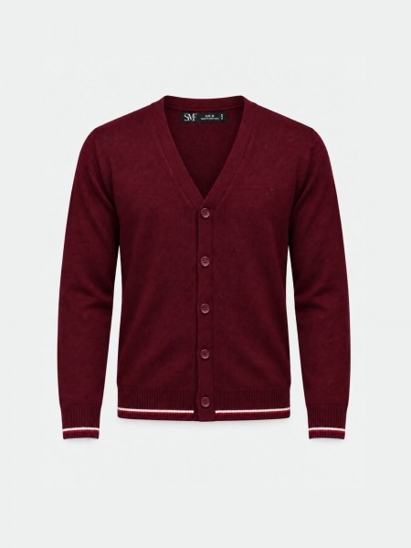 Knit cardigan with buttons