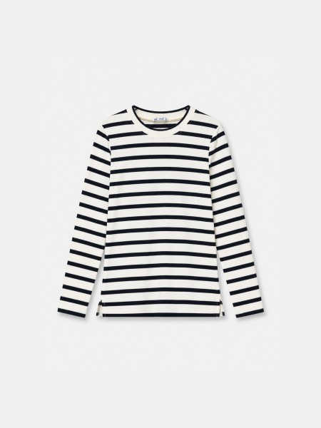 T-shirt ray� � manches longues